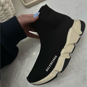 Balenciaga Speed High-Top Sneakers Black Original